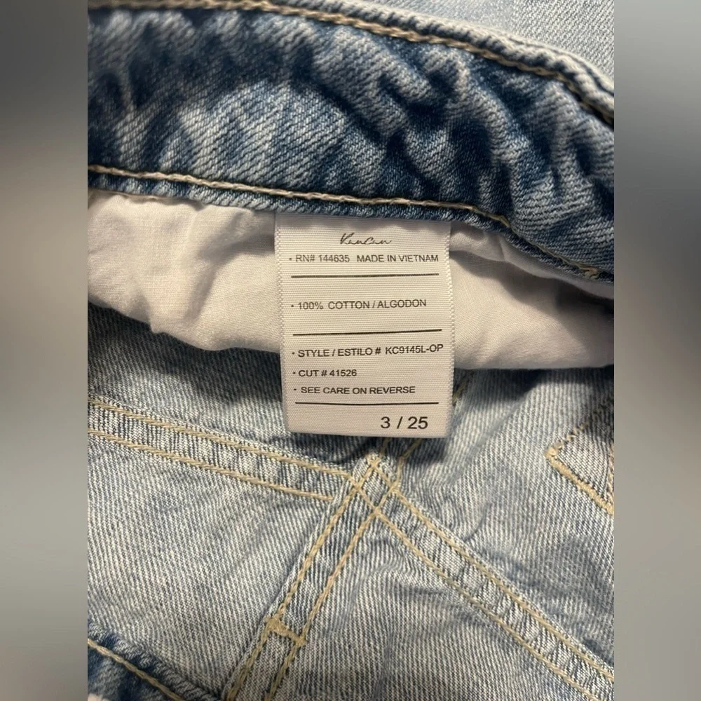 KanCan high rise jean shorts - Picture 5 of 8